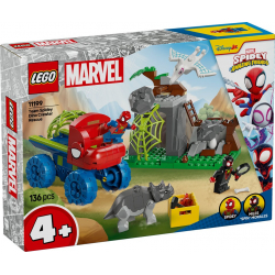 Klocki LEGO 11199 Misja ratunkowa zespołu Spideyego w dinoterenówce SPIDEY